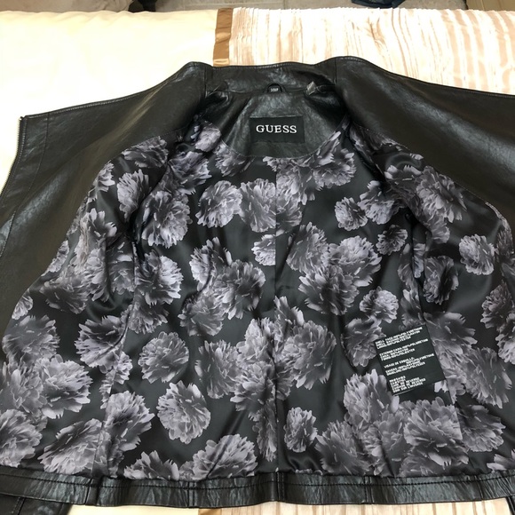 Guess Leather Jacket - Picture 3 of 3